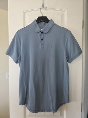 Cuts Clothing Men's Prestige Polo Curve Hem 100% Pima Cotton Shirt